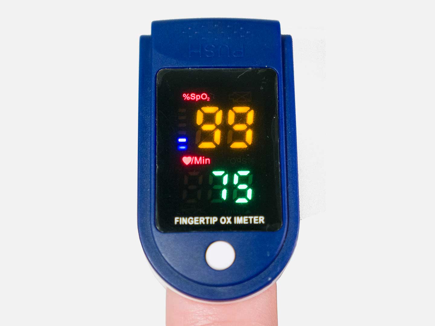 Пальцевой пульсоксиметр Fingertip Pulse Oximeter LK87